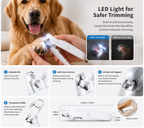 2-in-1 LED Pet Nail Clipper & Grinder