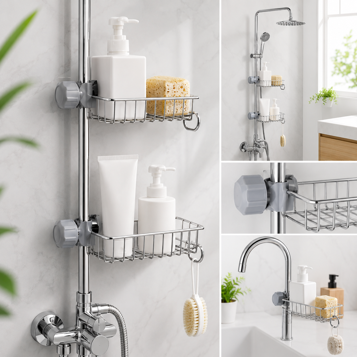 Kitchen Sink Faucet Organizer