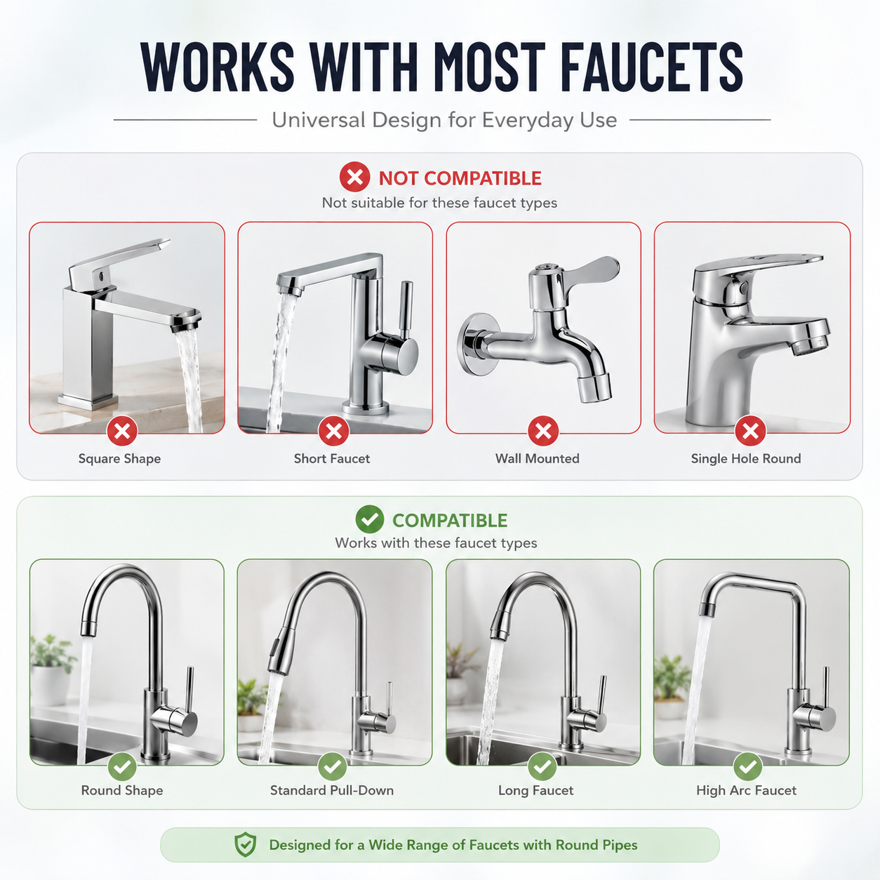 Kitchen Sink Faucet Organizer